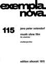 Musik ohne Film fr Streichorchester Exempla nova