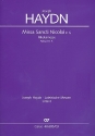 Missa sancti Nicolai G-Dur Hob.XXII Nr.6 fr Soli, Chor, Orchester und Orgel Klavierauszug