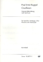 Crucifixion fr Sprecher, Vorsnger (Tenor), Chor, Posaune und Kontraba,   Kontraba