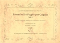 Preambuli e Fughe Band 1 per organo