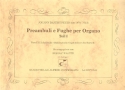 Preambuli e fughe Band 1 per organo