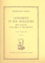 Concerto sol maggiore  per flauto, chitarra e orchestra partitura
