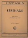 Serenade for violoncello and piano (harp)