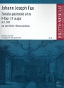 Sonata pastorale a tre F-Dur KV397 fr 2 Violinen und Bc Partitur und 2 Stimmen