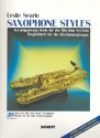 Saxophone Styles für 2 Saxophone (A/T) Einzelstimme - Klavier-(Bass-) und Schlagzeugstimme