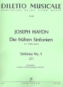 Sinfonie D-Dur Nr.1 Hob.I:1 fr Orchester Stimmenset (Harmonie und 4-3-2-2-1)