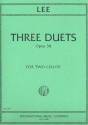 3 Duets op.38 for 2 violoncellos score
