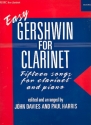 Easy Gershwin for Clarinet 15 songs for clarinet and piano