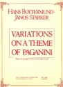 Variations on a Theme of Paganini for unaccompanied violoncello