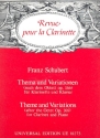 Thema und Variationen nach dem Oktett op.166 fr Klarinette und Klavier