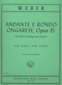 Andante e Rondo Ongarese op.35 for viola and piano