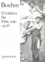 12 Etüden op.15 für Flöte solo