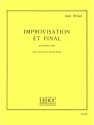 IMPROVISATION ET FINAL POUR HAUTBOIS ET PIANO