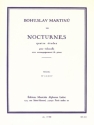 Nocturnes 4 tudes pour violoncelle et piano