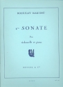 Sonate no.1 pour violoncelle et piano
