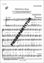 Gl�ckliche Reise f�r M�nnerchor und Orchester Partitur
