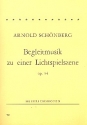 Begleitmusik zu einer Lichtspielszene op.34 fr Orchester Studienpartitur