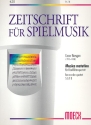 Musica matutina fr 4 Blockflten (SATB) Spielpartitur