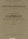 Il primo libro di capricci fatto sopra diversi soggetti et arie per organo (1624) (geb)