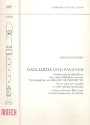 Gagliarda und Pavanen fr 5 Blockflten (Melodieinstrumente) Partitur