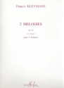 2 mlodies op. 48 pour 4 guitares