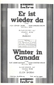 Er ist wieder da  und  Winter in Canada: fr Salonorchester