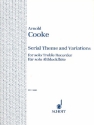 Serial Theme and Variations for treble recorder solo