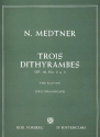 3 Dithyrambes Band 2 op.10,2-3 fr Klavier