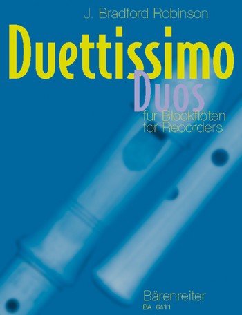 Duettissimo Duos für Alt- und Tenorblockflöte,    Spielpartitur