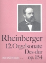 Sonate Des-Dur Nr.12 op.154 fr Orgel