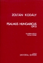 PSALMUS HUNGARICUS OP.13 FUER TENOR, CHOR UND ORCHESTER KLAVIERAUSZUG (EN/DT)