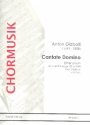 Cantate Domino fr gem Chor (SAB), 2 Violinen und Bc Partitur