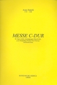 Messe C-Dur fr Sopran, gem Chor, 2 Trompeten, 2 Violinen, Pauken und Bc Partitur