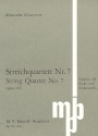 Streichquartett Nr.7 op.107 fr Streichquartett Studienpartitur
