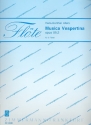 Musica vespertina op.59,2 für 3 Flöten Partitur und Stimen