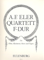 Quartett F-Dur op.6,1 fr Horn, Flte, Klarinette und Fagott Stimmen