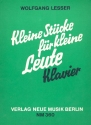 Kleine Stcke fr kleine Leute fr Klavier