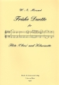 Frhe Duette fr Flte (Oboe, Violine) und Klarinette Spielpartitur
