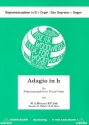 Adagio h-Moll KV540 fr Sopransaxophon in B und Orgel