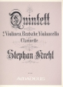 Quintett A-Dur op.19 fr Klarinette in A und Streichquartett,  Stimmen