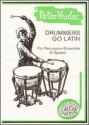 Drummers go Latin für Percussion-Ensemble (6 Spieler) Partitur und Stimmen