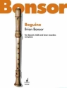 Beguine for 3 recorders (SAT) and piano score and recorder score