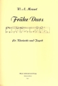 Frhe Duos fr Klarinette und Fagott Spielpartitur