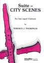 City Scenes Suite for 4 equal clarinets score and parts