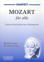 Mozart fr alle  fr 4 Klarinetten Partitur und Stimmen