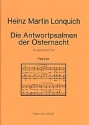 Die Antwortpsalmen der Osternacht fr gem Chor a cappella Partitur