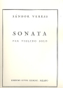 Sonata per violino solo