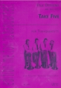 Take Five für 4 Tuben (Posaunen, Baritone, Tenorhörner) Partitur und 10 (Alternativ-)stimmen