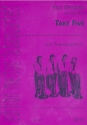 Take Five fr 4 Tuben (Posaunen, Baritone, Tenorhrner) Partitur und 10 (Alternativ-)stimmen