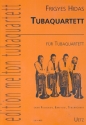 Quartett für 4 Tuben Partitur und 10 (Alternativ-)stimmen